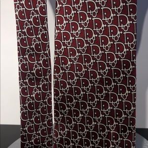 Christian DIOR Logo Tie